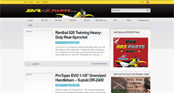 Desktop Screenshot of drzparts.com